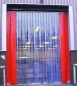 Preview: 200 x 2 mm soft PVC - 25 meter 25m roll polar bluish-transparent e.g. for slat curtain
