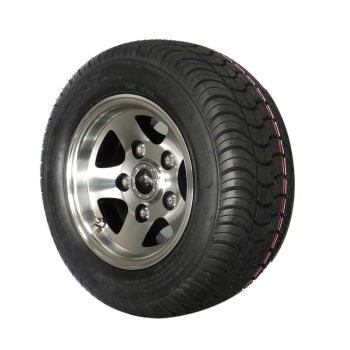 Trailer alloy complete wheel 10 Inches Journey 195/50-B10 18x8.0-10 Felge 6x10 LK 5x112