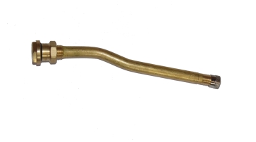 BRASS METRIC VALVE DOUBLE BENT 13/27 DEG - valve hole Ø 9,7mm - Kopie
