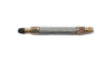 Flexible valve extension stainless steel braided 140 mm FVE140B
