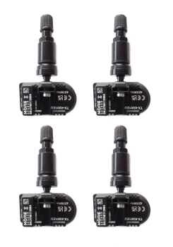 4 RDKS TPMS Sensoren Reifendrucksensoren Metallventil Schwarz BMW 4 Serie F32/F3