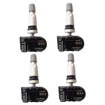 4 pieces TPMS SENSORS METAL VALVE BLACK FOR BMW 4 SERIES F32/F33/F36/F82/F83 05.2014-09.2020