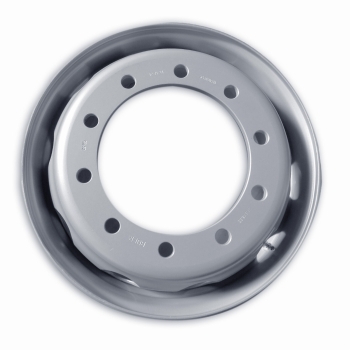 Preview: LKW Felge Stahl 8.25 x 22.5 ET152 HMA165 10/281/335 - 22.5 x 8.25 inkl. Ventil