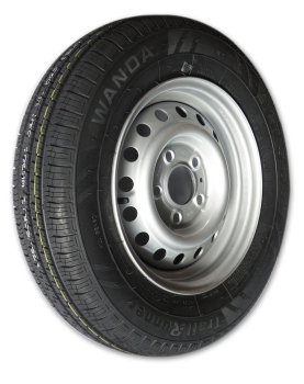155/80R13 M+S 79T LK 5x112 4.5Jx13 Komplettrad Ersatzrad für Pkw Anhänger Wohnwagen