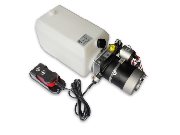 Hydraulic unit Hydraulic Aggregat 12V 1,6kW 2,7ccm 8L Chapel CHC12V8, CHC12V8_FB