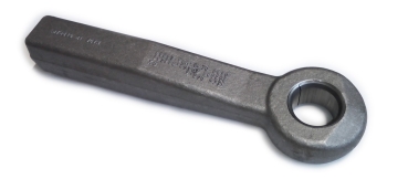 Drawbar eye 65 x 55 mm - JECO Ø50mm with socket
