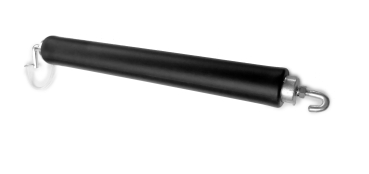 Bruststange / Boxenstange mit Polsterung (Protector) für Pferdeanhänger komplett montiert 76 - 83 cm