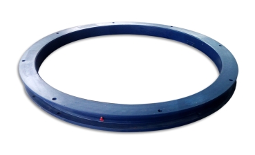 1200 mm - Ball bearing turntable / ball race  - double ball race - drilled HB90/13-1208