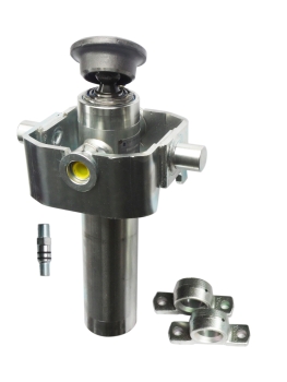 1010 mm 4,5t 115/3/1010 (3-extensions) Hydraulic Telescopic cylinder K32401S  incl. cradle