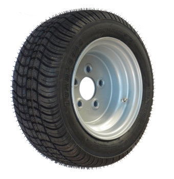 Car trailer complete wheel 10 inches 195/50 B10 18x8.0-10 on steel rim 6.00x10 - Kopie