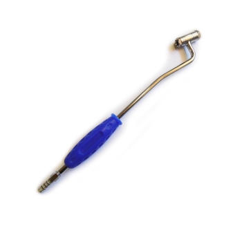Air chuck with comfort grip handle