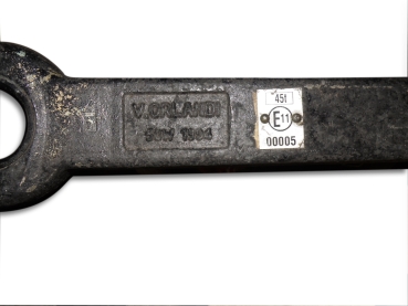 Orlandi Schwerlast Zugöse 65 x 63 mm, 54 t , Einschweißzugöse m.Buchse 50mm