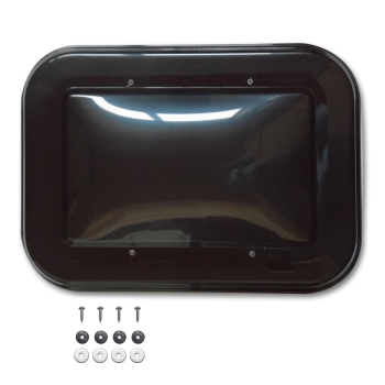 Replacement pane glass for horse trailer window [350 x 500 mm] - TINTED