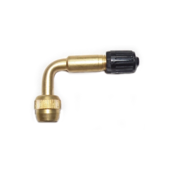 Valve extender/extension 90° brass for truck, motocycle