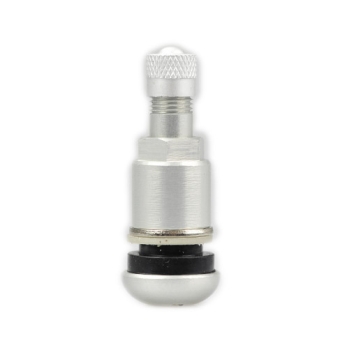 BLV436 11.3mm - SW 11  Aluminum tyre valve, silver anodised - car & transporter