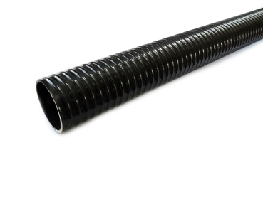 Breast bar hose Ø 42mm PVC black -  yard goods