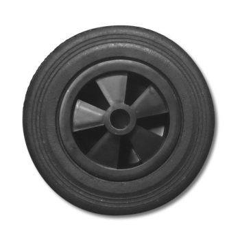 HGW Ersatzrad Vollgummi für 48 mm Stützräder - 20 mm Nabe