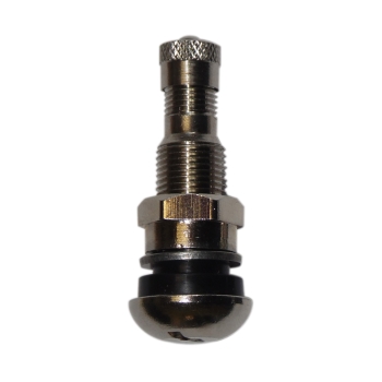EV42S-NI -  High performance tubeless metal tyre valve with big nut - car & transporter