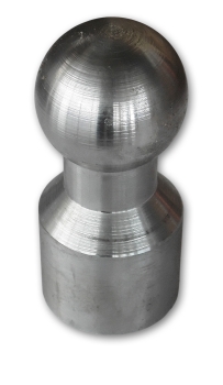 Kippkugel Kipperkugel 43mm zum anschweißen aus Stahl für Kugelkipplager
