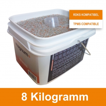 8 kg MAGNUM+ PLUS TUB - Tyre Tire Balancing Beads Compounds - TPMS compatible