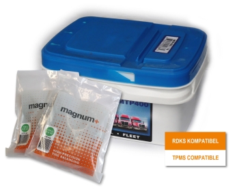14x MAGNUM+ PLUS TUB MTP400 Reifen Auswuchtperlen Auswuchtpulver Auswuchtmittel je 370 g