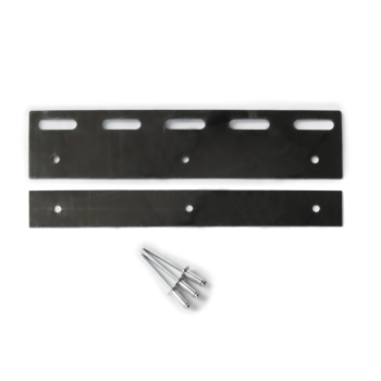 200 mm clamping strip pendulum sheet metal - stainless steel including rivets