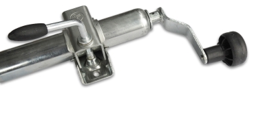 Preview: Stützrad Bugrad m. Halter Klemmschelle 150kg 48mm Anhänger Wohnwagen