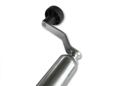 Preview: Stützrad Bugrad m. Halter Klemmschelle 150kg 48mm Anhänger Wohnwagen