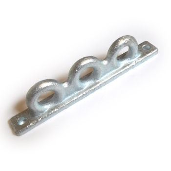 Holder - partition wall (3-holes hook)  breast bar  - horse trailer (small version)