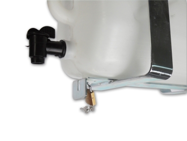 Truck watermate / water canister incl. mounting 25 Liters white - commercial vehicles