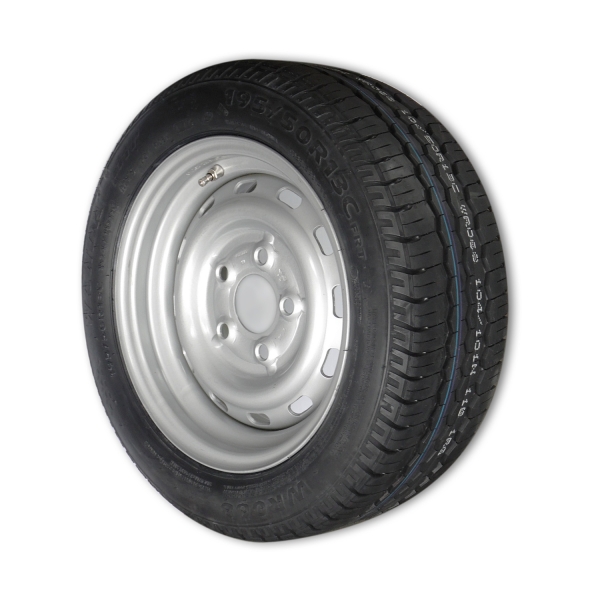 195/50 R13 C 104/101 N 6Jx13 6x13 5x112 für Pkw Anhänger Komplettrad
