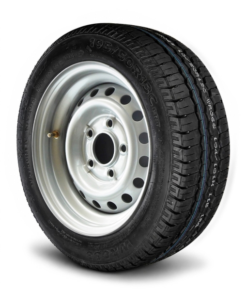 Complete wheel Journey 195/50 R13 C 104/101 N 6Jx13 6x13 5x112 for car trailer