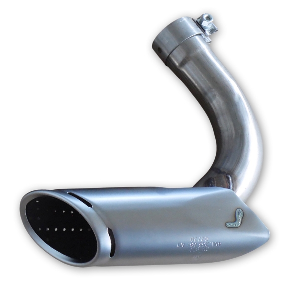 4ML253681AD Lamborghini Urus original exhaust tip, end muffler, satin brushed - NEW