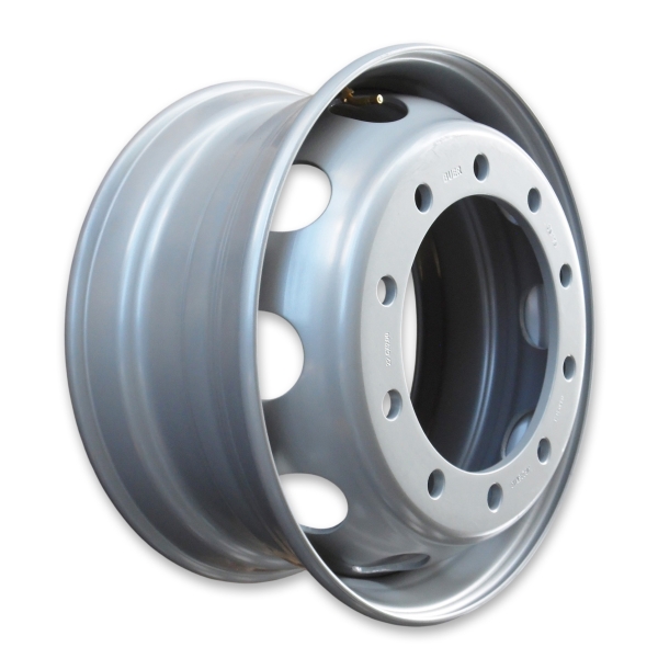 LKW Felge Stahl 8.25 x 22.5 ET152 HMA165 10/281/335 - 22.5 x 8.25 inkl. Ventil