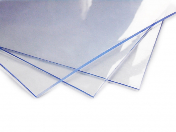 1100 x 3 mm 20 meters 20m soft PVC sheet - transparent