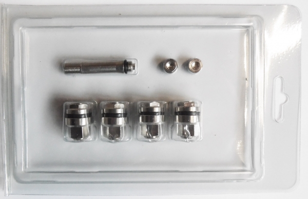 4 Stück Flachventile Versteckte Ventile mit Adapter und 2 Ersatzkappen Set HV001