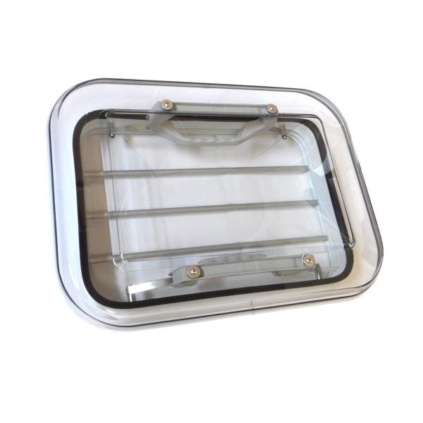 Horse trailer window 350 x 500 mm CLEAR - B. product