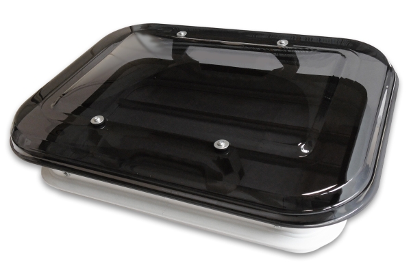 Horse trailer window 350 x 500 mm TINTED