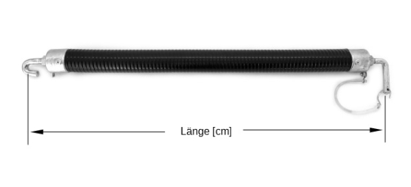 Breast bar for horse trailer - fully assembled 79 - 83 cm