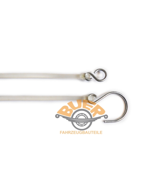 10x Partition hooks / safety tape - horse trailer etc.