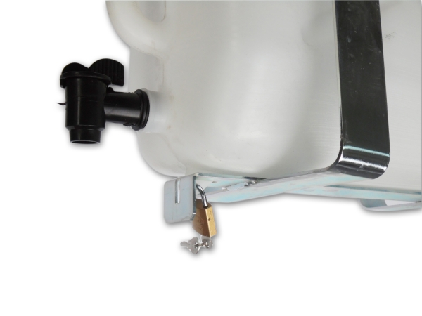 Truck watermate / water canister incl. mounting 25 Liters white - commercial vehicles