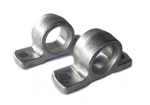 2x Lagerbock Pendellager verz. zum Anschrauben für Kardanring mit 40 mm Zapfen