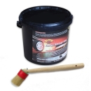 Reifenmontagepaste Reifenmontierpaste Wax schwarz 5kg + Reifenmontage Qualitäts Pinsel