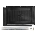 2x Truck mud flaps 60 x 40 - 600 x 400 mm for trailers