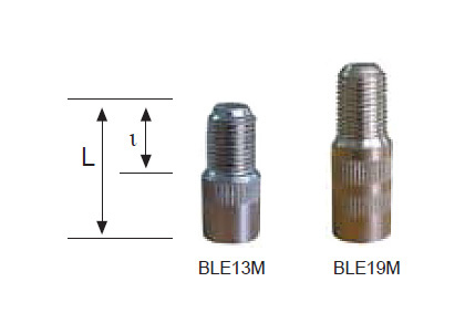 Buer KG-Shop - Reifenventil Verlängerung Ventilverlängerung Adapter Metall  19 mm BLE19M